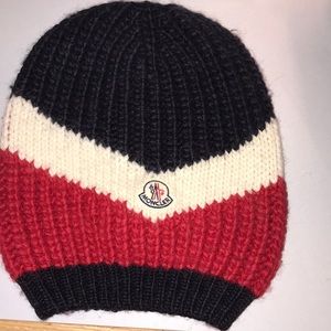 Moncler beanie hat